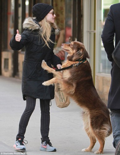 Amanda Seyfried and finn