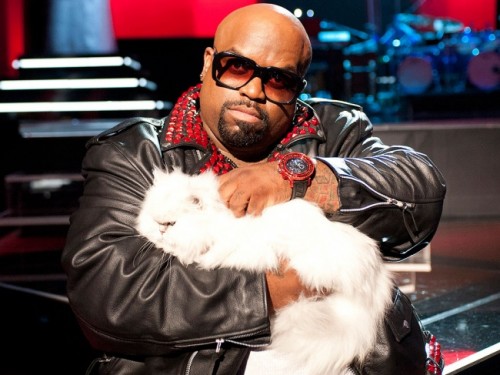 Cee Lo Green and his cat Purrfect