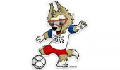 Un lup – mascota Cupei Mondiale de fotbal 2018