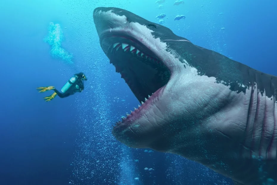Megalodon, cel mai mare rechin care a existat vreodată; sursă foto: playtech.ro