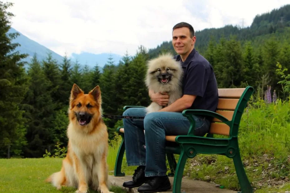 Kaeberlein codirector al Dog Aging Project cu cainii sai