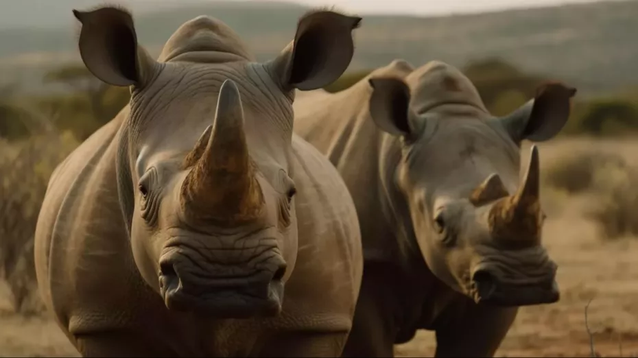 Rinocerii nu mai sunt pe cale de dispariție