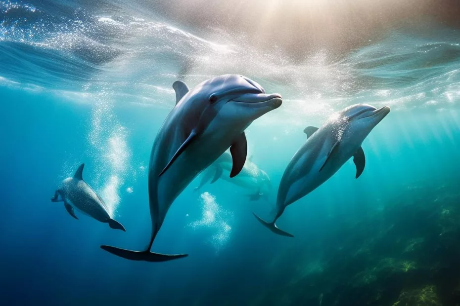 Știai că delfinii se hrănesc cu pește și crustacee?